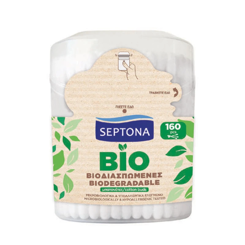 Betisoare urechi Septona 160buc/cutie BIO
