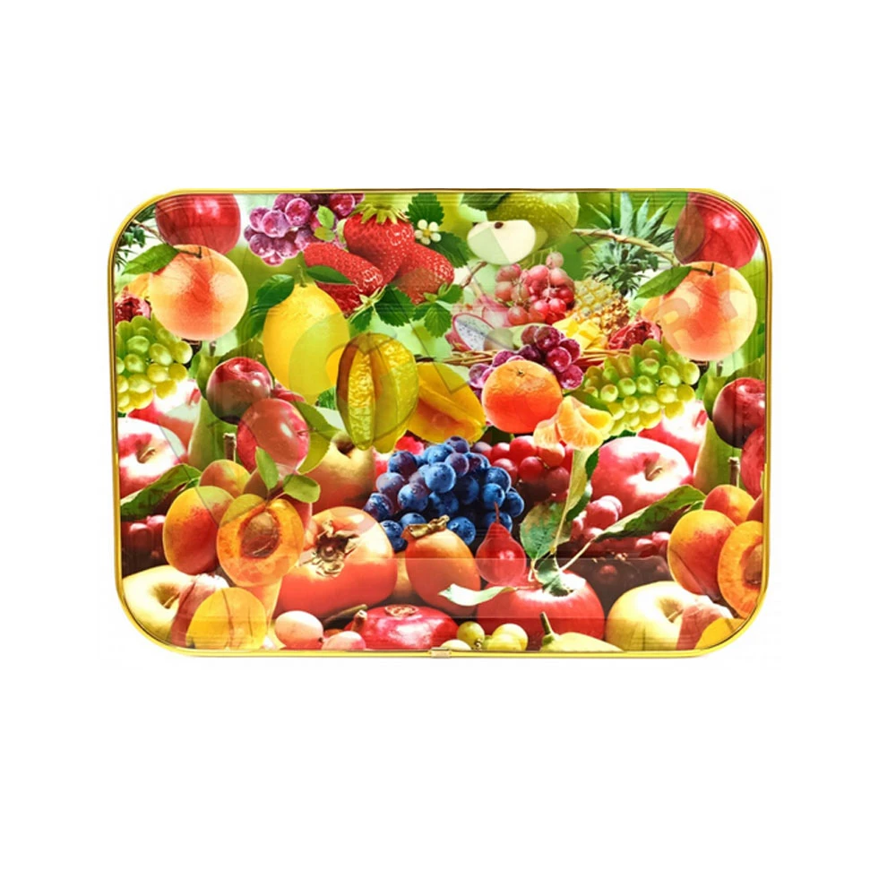 Tava servire colorata plastic Wx 44x32cm