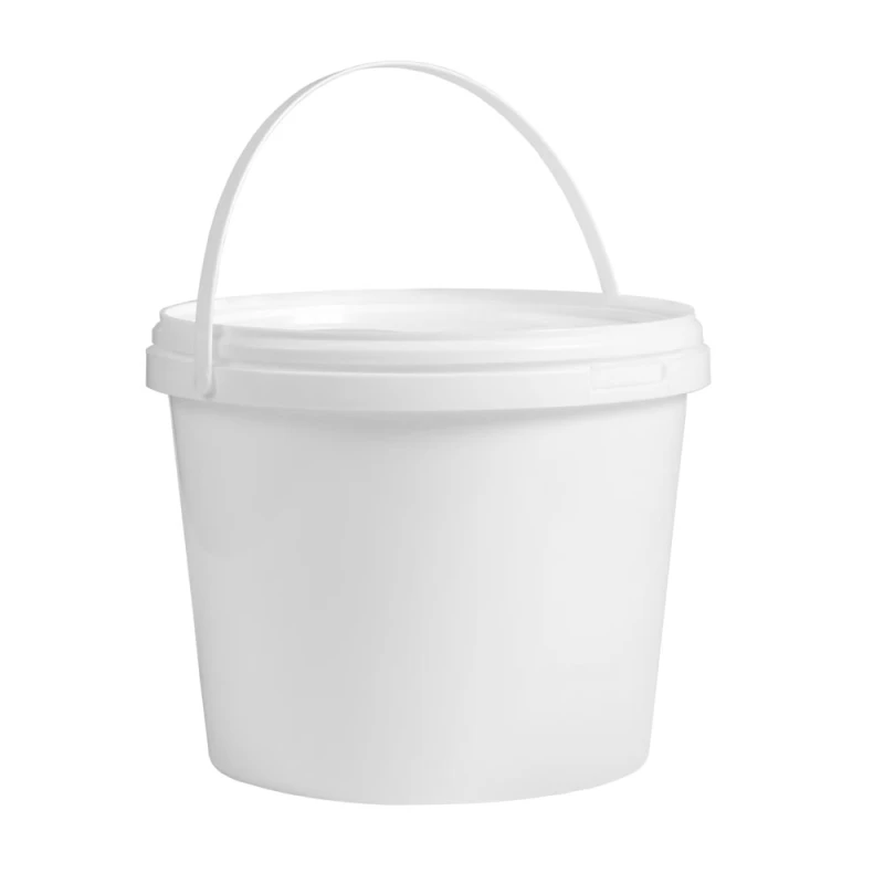 Galeata rotunda din plastic cu capac sigilabil Clino 2.5L