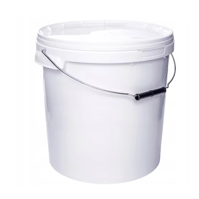 Galeata rotunda din plastic cu capac sigilabil Clino 20L