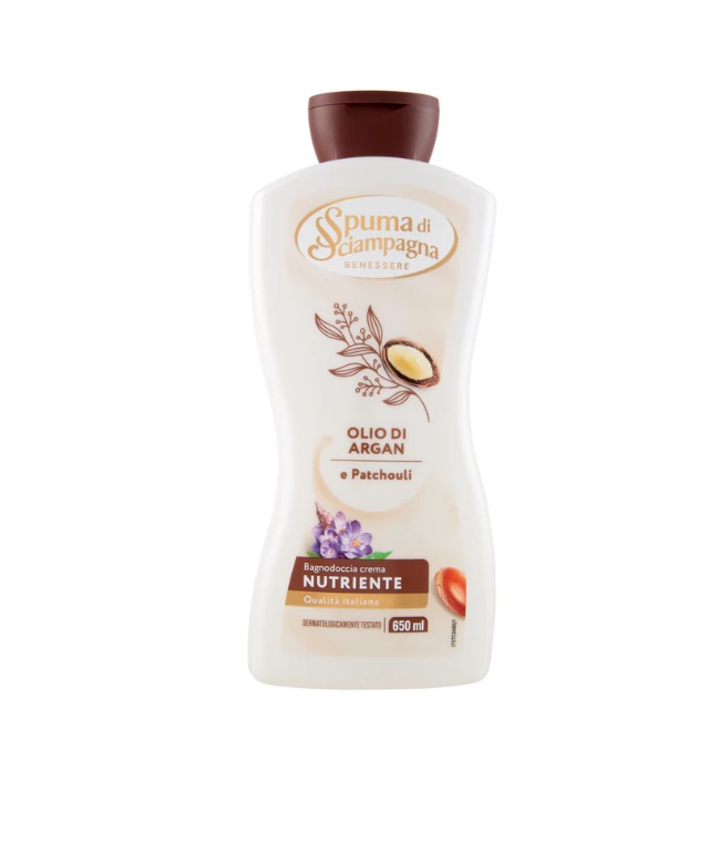 Gel Duș 650Ml Argan Spuma Di Sciampagna