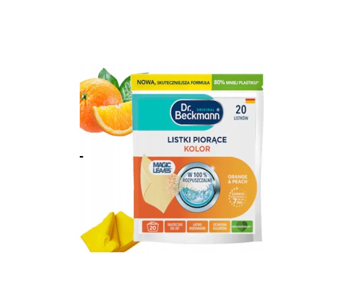 Detergent Șervețele Universale Pentru Rufe 20 Buc Citrice Dr. Beckmann