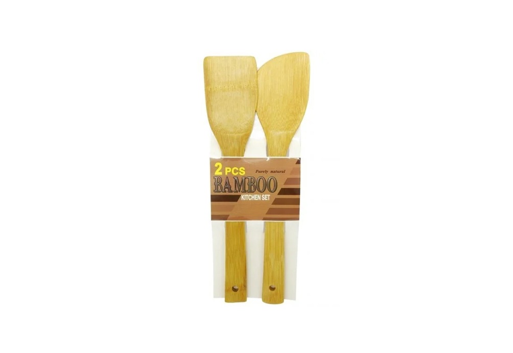 Set Ustensile Bucatarie Bambus 2P C201 Wx