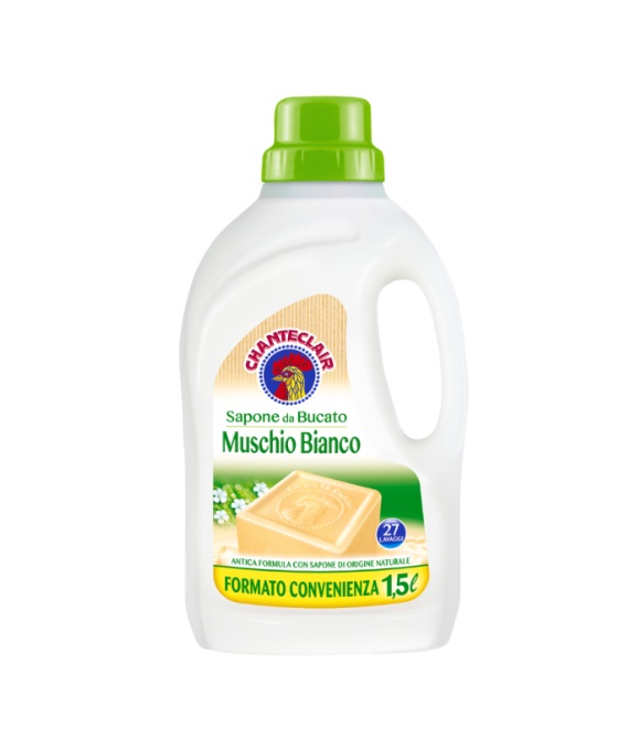 Detergent Lichid Rufe Chanteclair Muschio Bianco 1.5 L 27 Spălări