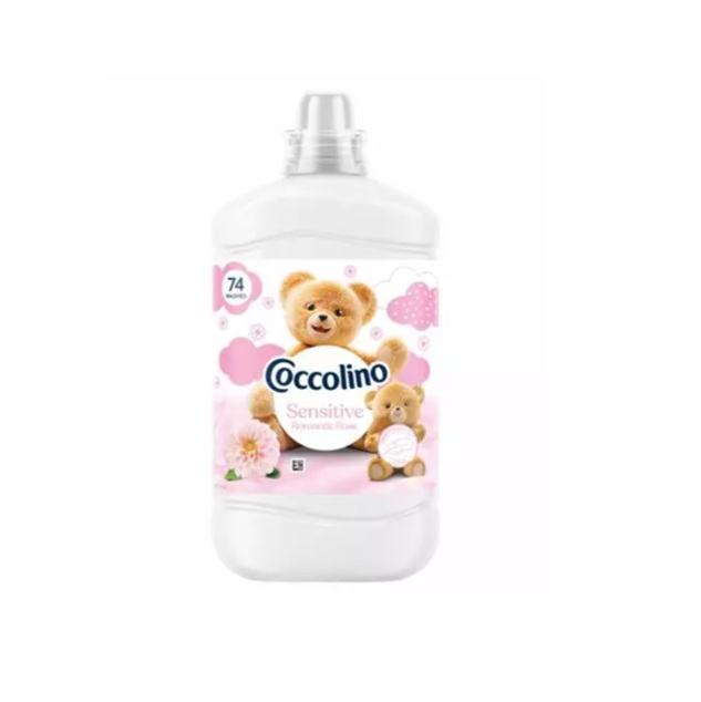 Balsam De Rufe Sensitive Romantic Rose 74 Spălări 1,702 L Coccolino