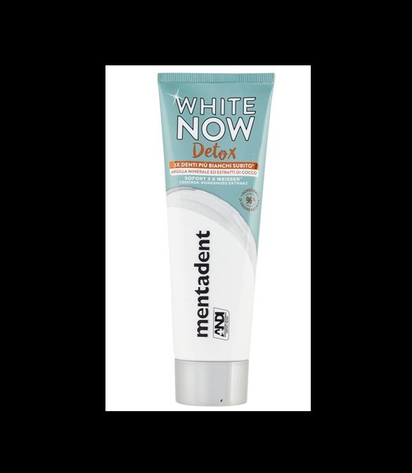 Mentadent  Pastă de Dinți White Now Detox 75 ml