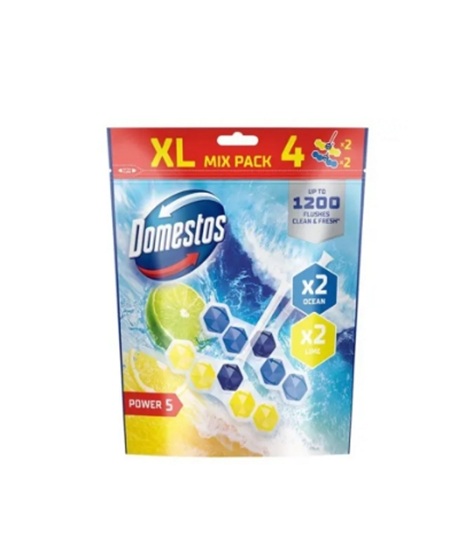 Odorizant WC Bile Domestos Ocean Lime 4 x 50 g
