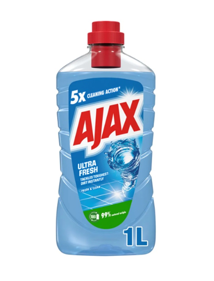 Detergent pentru pardoseli si alte suprafete lavabile Ajax Ultra Fresh, 1 l