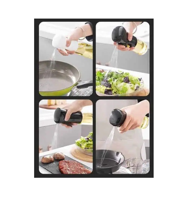Sticlă Ulei/Oțet Cu Pulverizator Sticlă+Pvc  A-13810 WEI