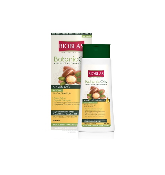Șampon Botanic Oils 360Ml Argan Bioblas