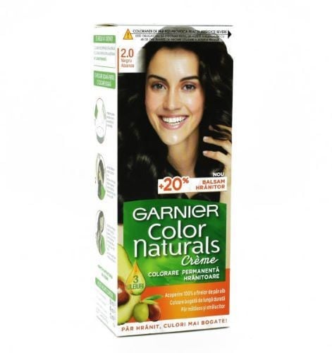   Vopsea Par Garnier Color Naturals Negru Abanos 2/0