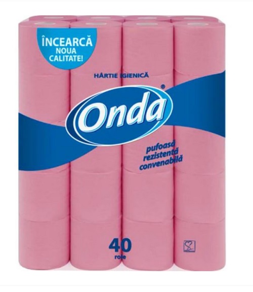 Hartie igienica Onda 2 straturi 40 role