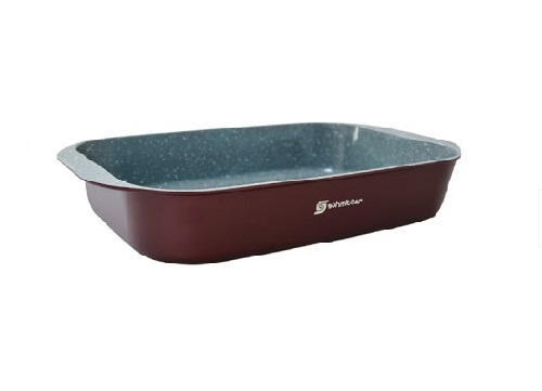 Tava de copt aluminiu turnat interior ceramic Schmitter39.5X26CM 340.39 TC