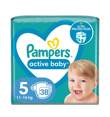 Scutece Pampers Active baby  Nr.5 11-16Kg 36 bucati