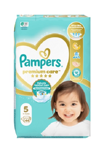 Scutece Copii Pampers Premium Care nr.5 11-16kg 44buc