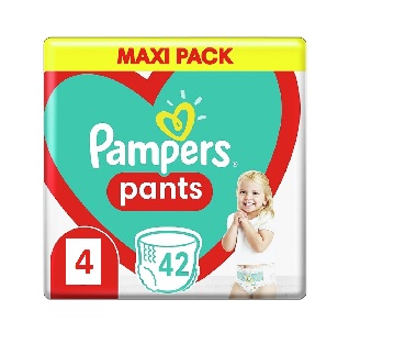 Scutec Pampers Pants Nr.4 9-15kg 42buc