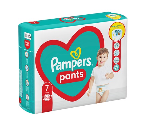 Scutec Pampers Pants Nr.7 17+Kg 38buc