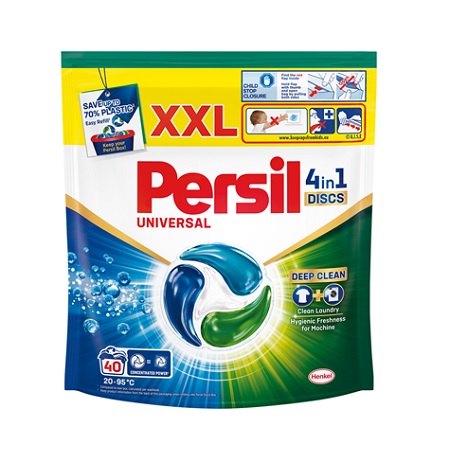 Detergent de rufe capsule Persil Power Caps Universal 40 buc