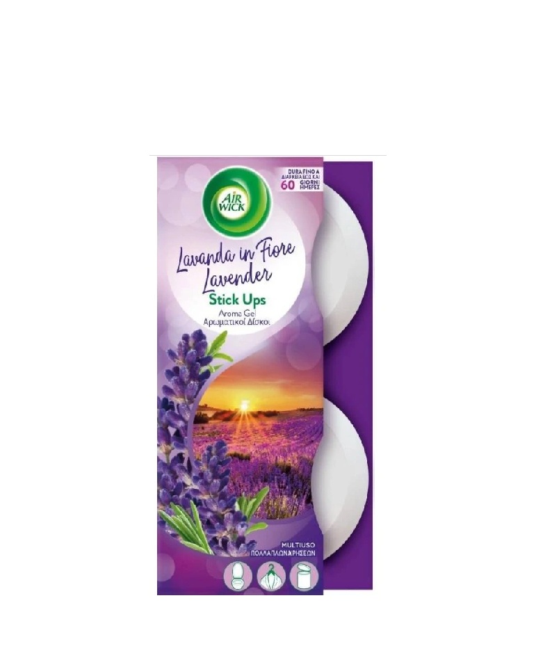 Odorizant Stick-Up Gel Air Wick 2buc Lavanda