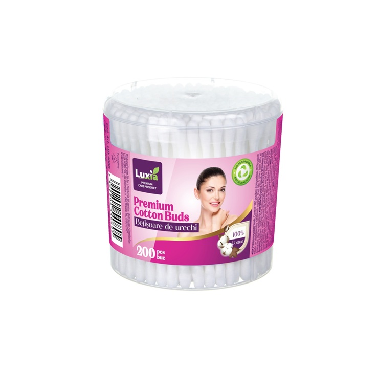 LUXIA BETISOARE URECHI CUTIE 200BUC 