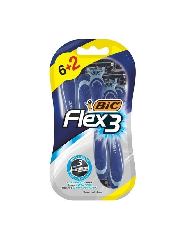 BIC APARAT RAS FLEX3 6+2BUC 
