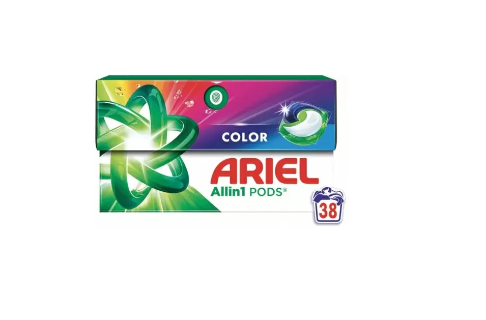 Detergent Capsule Ariel All In 1 Pods Color 38buc