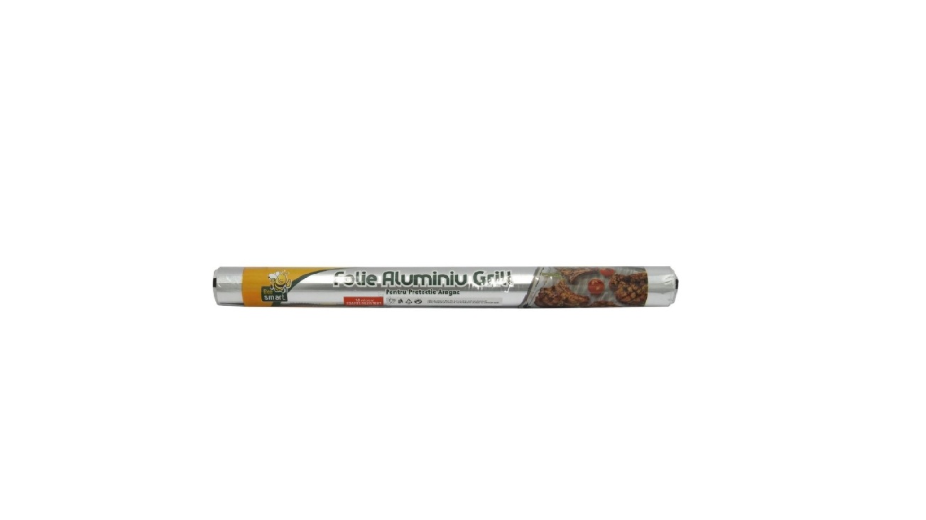 BEE SMART/PACLAN FOLIE ALUMINIU PENTRU GRATAR 10 MX45 CM