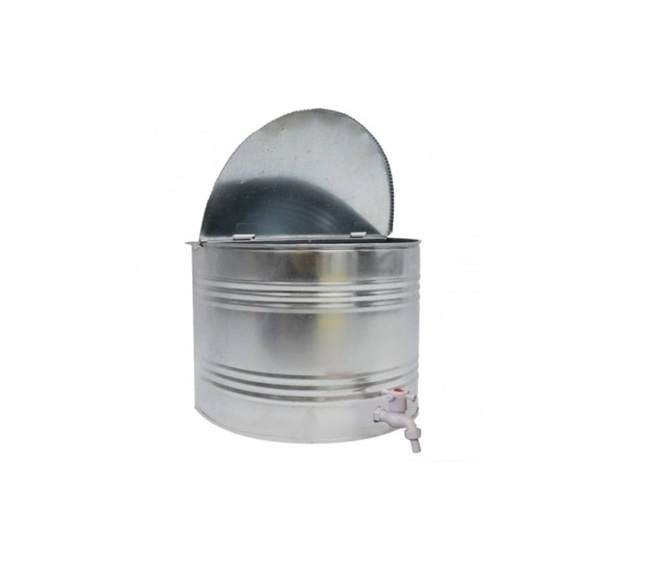 Lavoar metalic bazin cu robinet Clino 20L