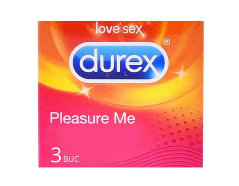 Durex Prezervative PLEASURE ME  3BUC/SET