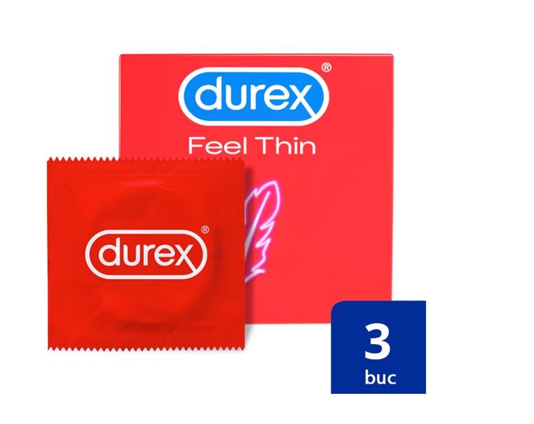 Durex Prezervative FEEL THIN 3BUC/SET