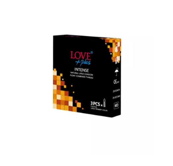 Love Plus Prezervative INTENSE 3 buc/set