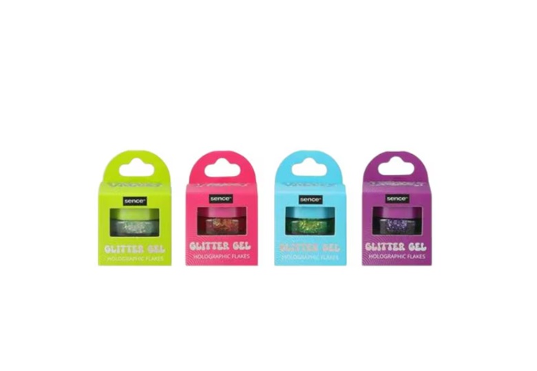 Fard Pleoape Sence GLITTER GEL DIVERSE SORTIMENTE  2g