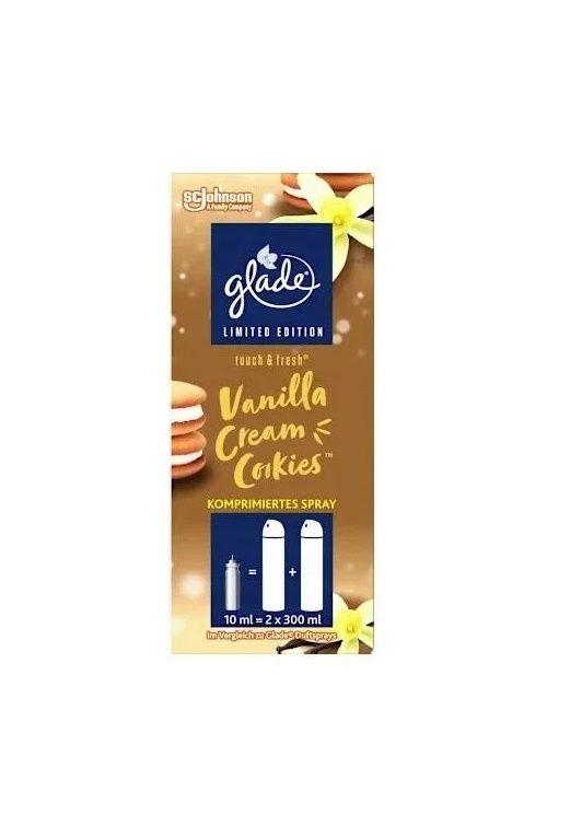GLADE MICROSPRAY ODORIZANT CAMERA REZERVA 10ML VANILLA CREAM COOKIES 