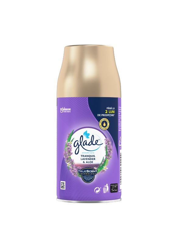 GLADE ODORIZANT CAMERA REZERVA 269ML LAVANDA ALOE 