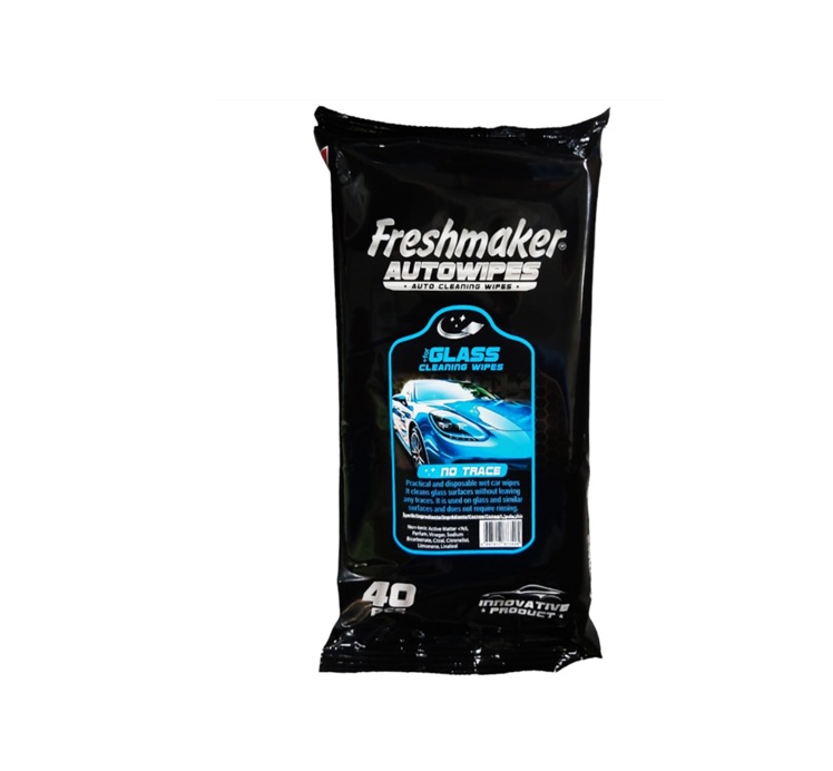 Șervețele Umede Auto 40 Buc Geam Freshmaker