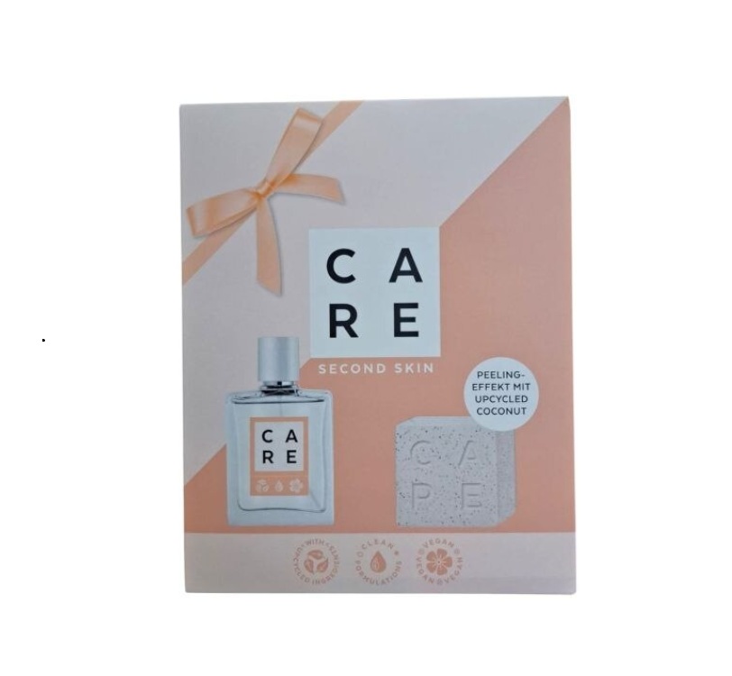 Care Second Skin Caseta Cadou ( Edp 50 ml + Săpun Exfoliant )