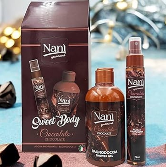 Nani Caseta Cadou (Sg300 ml+Body Mist75 ml) Cioccolato