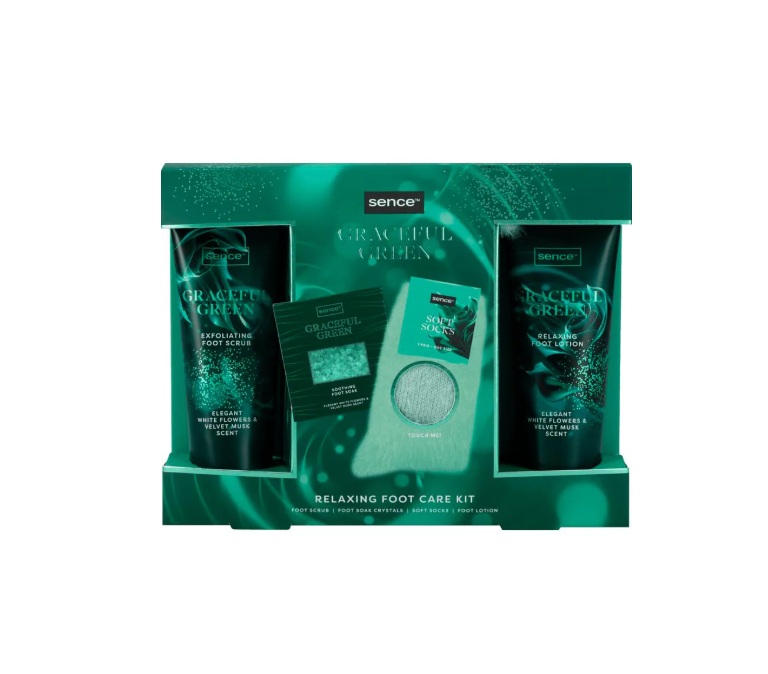 Caseta Cadou Sence FOOT NIGHT LUXE  4 piese