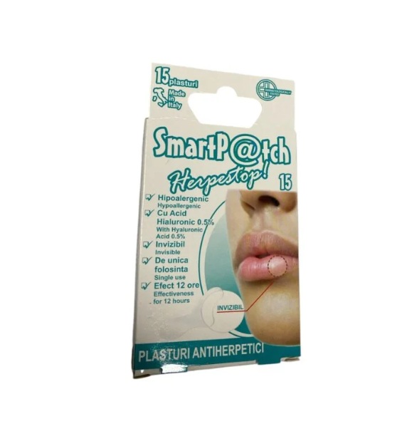SMARTPATCH PLASTURI HERPESTOP 15 BUC 