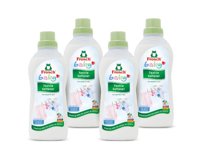 Frosch Baby Balsam de rufe – Delicat cu hainele, sigur pentru bebeluși  4x750 ml