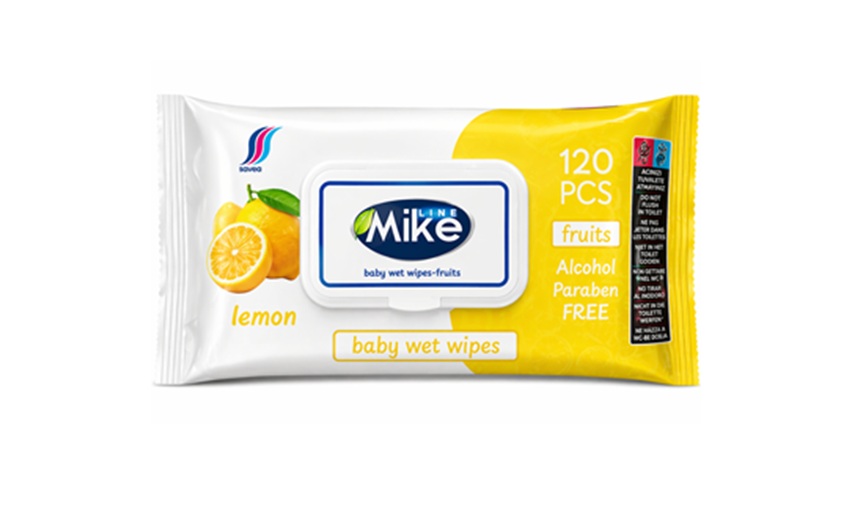 Șervețele Umede Fresh Lemon 120buc Mike Line