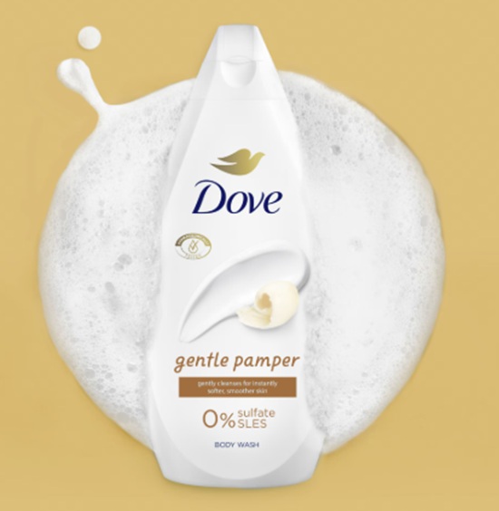Gel Duș Gentle Pamper 250ml Dove