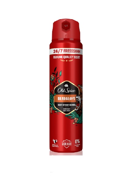 Deodorant Spray Old Spice Bearglove Men 150ml
