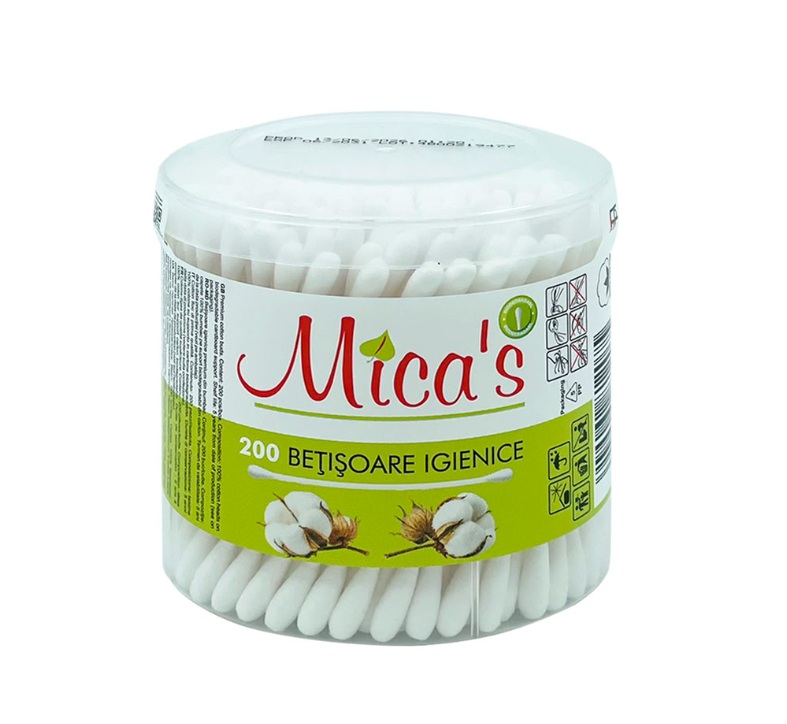Mica's betisoare urechi 200 buc