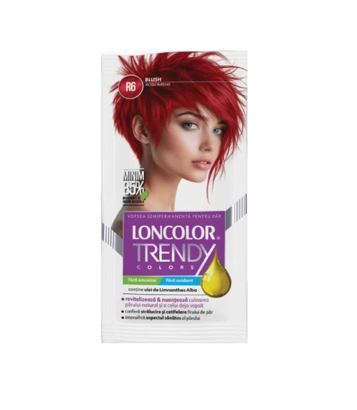 Nuantator Loncolor Trendy Rosu Techno 2x25 ml R6