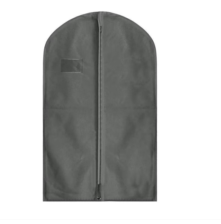 Husa pentru protectie haine negru/bej 60x110 Wei A-15794