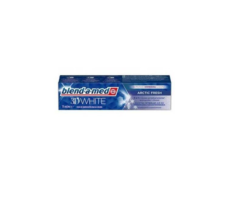 Blend-a-med 3D White pastă de dinți Arctic Fresh 75ml 