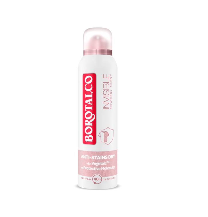 Antiperspirant Deo Borotalco Invisible Pink 150ml