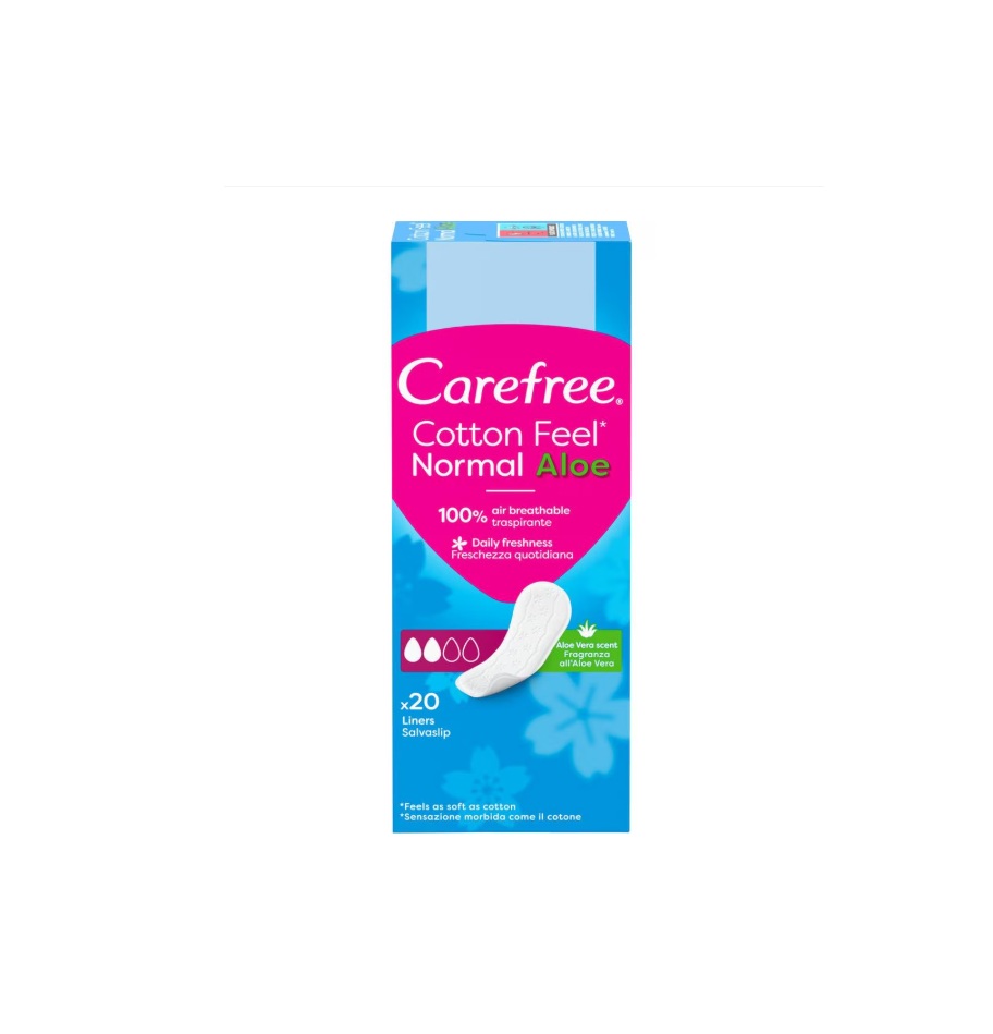 Absorbante Zilnice Carefree Aloe 20 buc