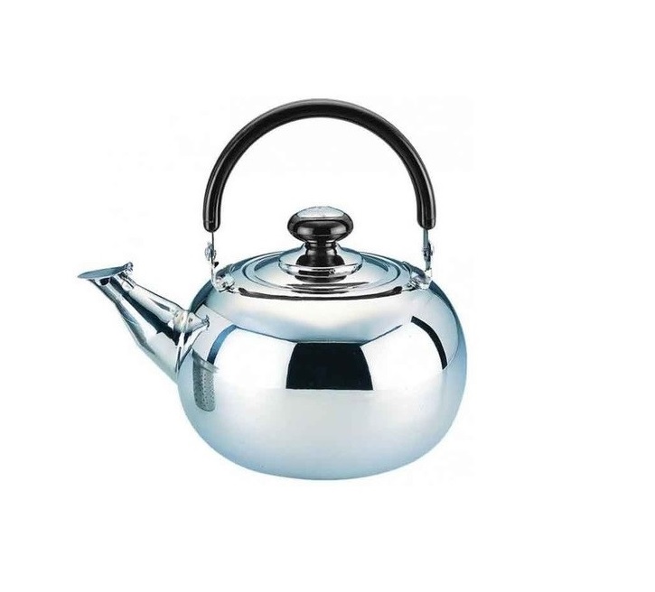 Ceainic din inox cu sita diametru 14 cm capacitate 800 ml inductie Wx